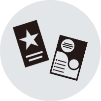 紙媒体などに番号を記載