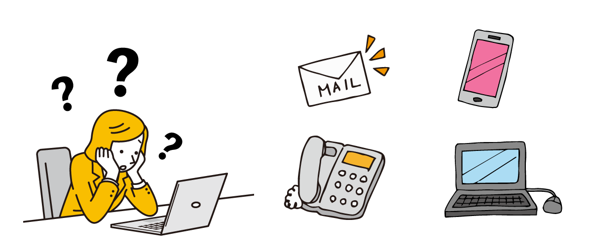 災害発生時の安否確認は何で連絡したらいい？