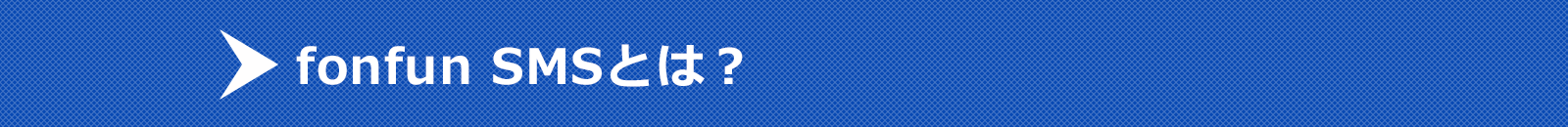 fonfun SMSとは？